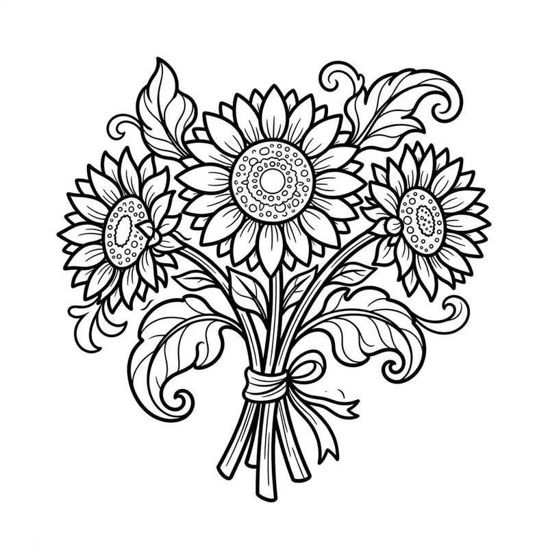 The Dancing Sunflowers — 3