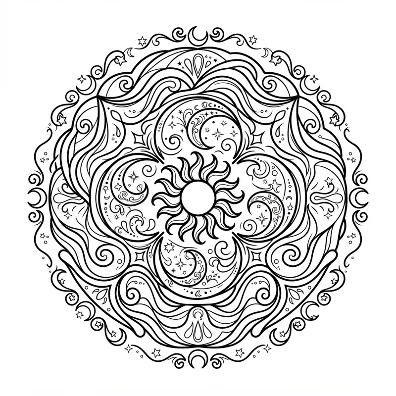 Gentle Mandalas — 3