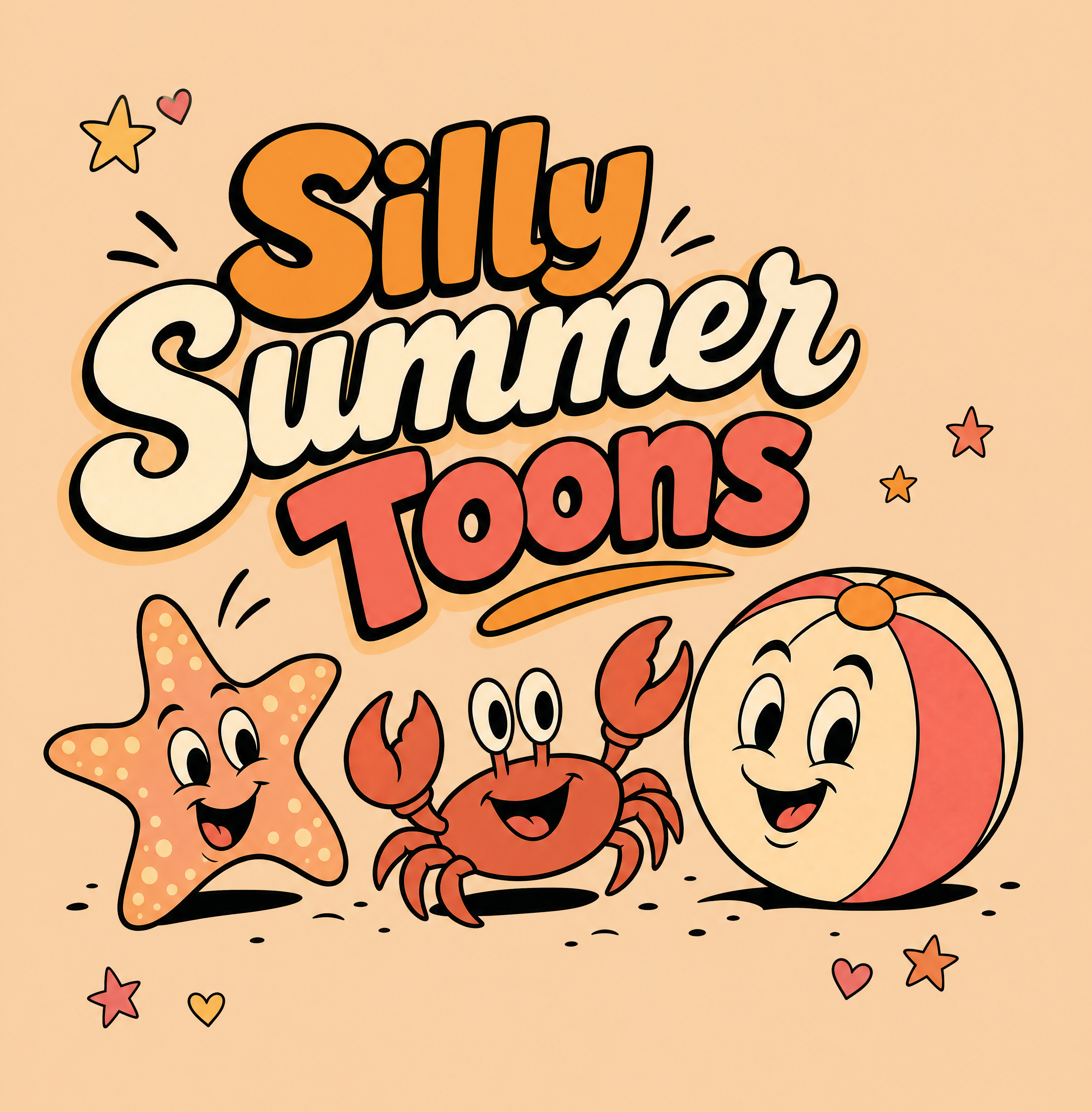 Vintage Summer Cartoons